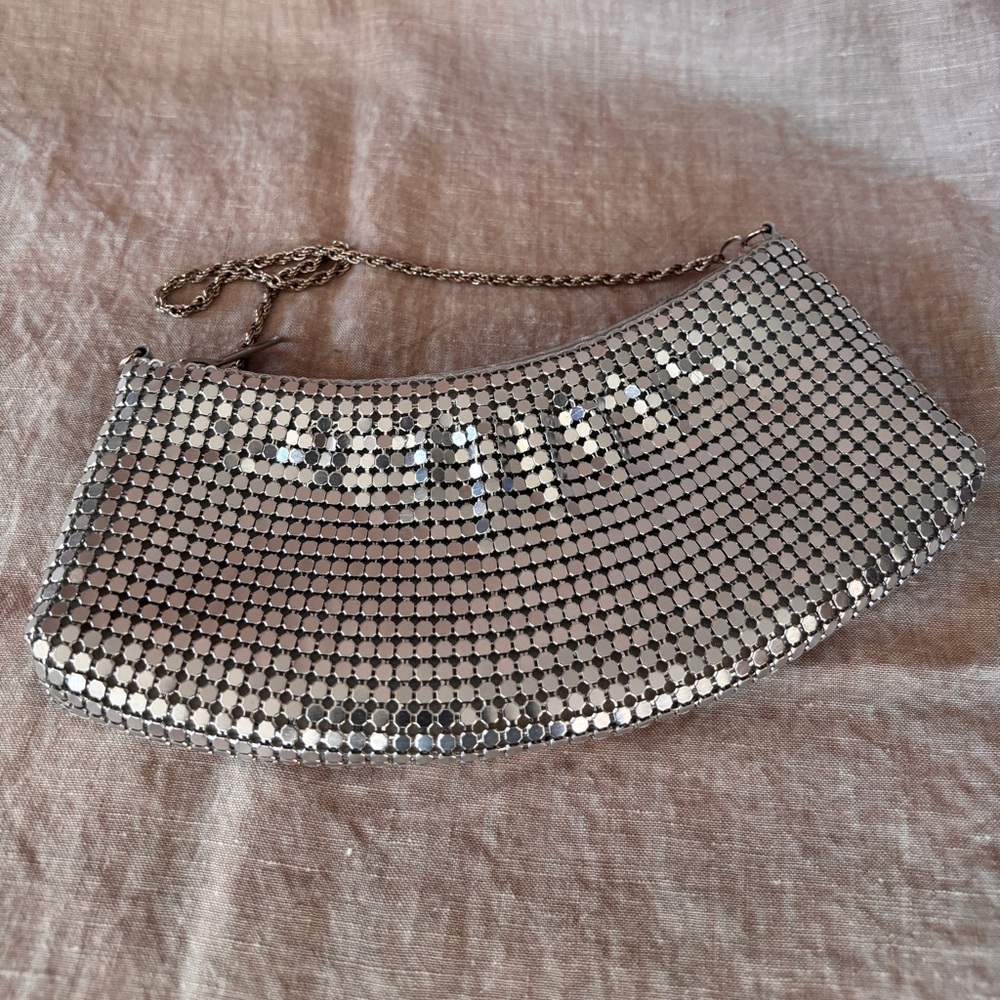 ❤️Silver Chainmail Evening Clutch❤️